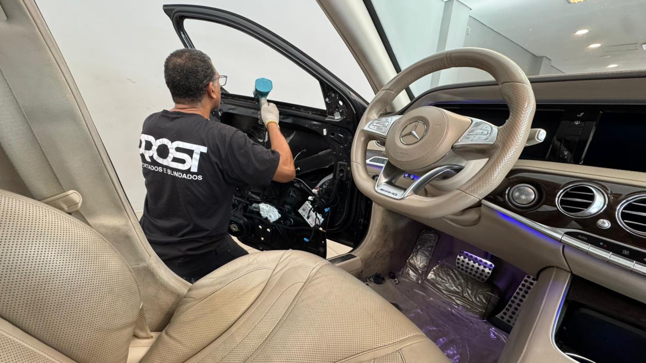 Blindagem em execução